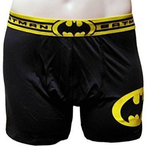 Briefly Stated Size M 32 34 Boxer Briefs Mens Batman Logo Bat Signal Comics NEW - Picture 1 of 9